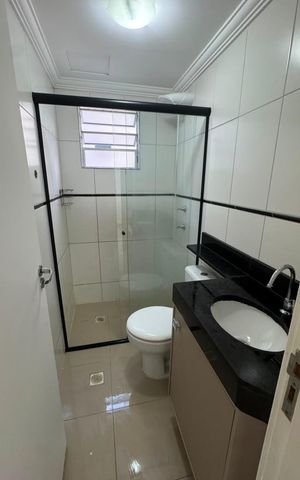 Apartamento para alugar com 46m², 2 quartos e 1 vaga Apartamento para alugar com 46m², 2 quartos e 1 vagaBanheiro