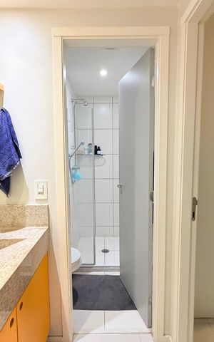 Apartamento à venda com 50m², 1 quarto e 1 vaga Apartamento à venda com 50m², 1 quarto e 1 vagaBanheiro