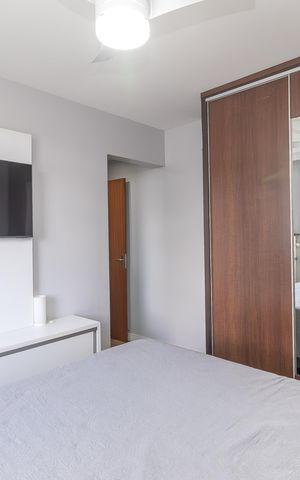 Apartamento à venda com 60m², 2 quartos e 2 vagas Apartamento à venda com 60m², 2 quartos e 2 vagasQuarto 2