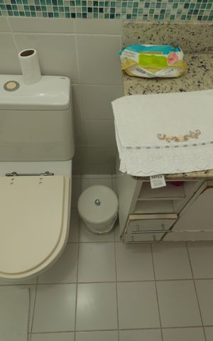 Apartamento à venda com 63m², 1 quarto e 1 vagaBanheiro da Suíte