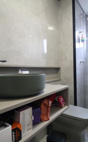 Apartamento para alugar com 145m², 3 quartos e 2 vagasBanheiro da Suíte 1