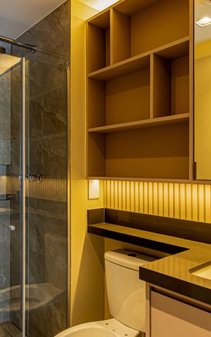 Apartamento à venda com 95m², 3 quartos e 2 vagasBanheiro