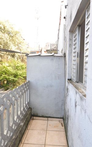 Casa para alugar com 45m², 1 quarto e sem vagaVaranda do quarto