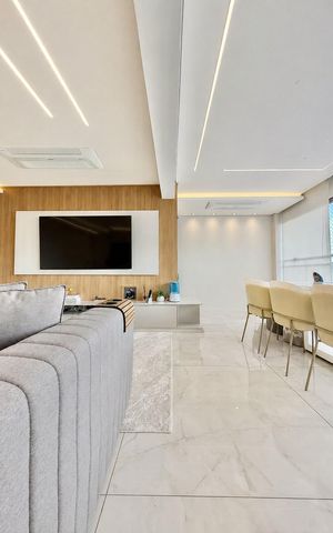 Apartamento à venda com 165m², 3 quartos e 2 vagas Apartamento à venda com 165m², 3 quartos e 2 vagasSala