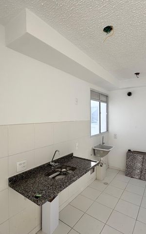 Apartamento à venda com 43m², 2 quartos e 1 vaga Apartamento à venda com 43m², 2 quartos e 1 vagaCozinha e Área de Serviço