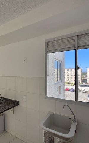 Apartamento à venda com 43m², 2 quartos e 1 vaga Apartamento à venda com 43m², 2 quartos e 1 vagaCozinha e Área de Serviço