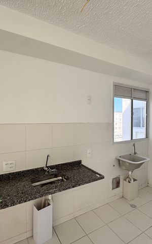 Apartamento à venda com 43m², 2 quartos e 1 vaga Apartamento à venda com 43m², 2 quartos e 1 vagaCozinha e Área de Serviço