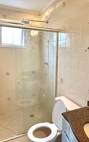 Apartamento para alugar com 130m², 2 quartos e 1 vaga Apartamento para alugar com 130m², 2 quartos e 1 vagaBanheiro 1