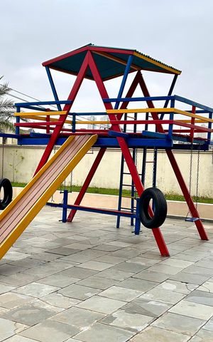Apartamento para alugar com 130m², 2 quartos e 1 vaga Apartamento para alugar com 130m², 2 quartos e 1 vagaÁrea comum - Playground