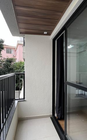 Studio para alugar com 25m², 1 quarto e sem vaga Studio para alugar com 25m², 1 quarto e sem vagaVaranda