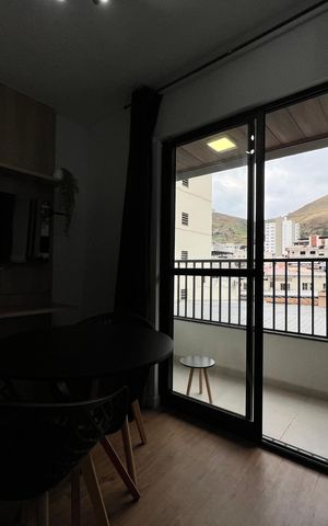 Studio para alugar com 25m², 1 quarto e sem vaga Studio para alugar com 25m², 1 quarto e sem vagaVaranda