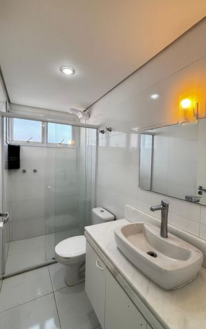 Apartamento à venda com 75m², 2 quartos e 2 vagas Apartamento à venda com 75m², 2 quartos e 2 vagasBanheiro da Suíte