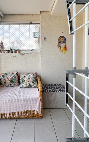 Apartamento à venda com 65m², 2 quartos e 1 vaga Apartamento à venda com 65m², 2 quartos e 1 vagaSacada
