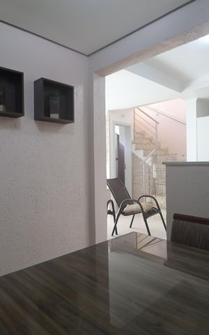 Casa à venda com 77m², 2 quartos e 2 vagasSala de Jantar