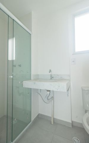 Apartamento para alugar com 50m², 2 quartos e 1 vaga Apartamento para alugar com 50m², 2 quartos e 1 vagaBanheiro Social