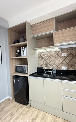 Studio à venda com 21m², 1 quarto e sem vaga