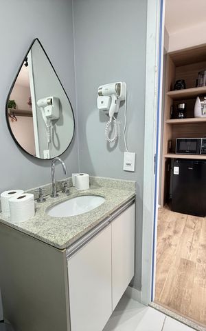 Studio à venda com 21m², 1 quarto e sem vaga