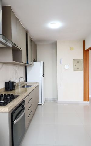 Apartamento para alugar com 75m², 3 quartos e 2 vagasCozinha e Área de Serviço