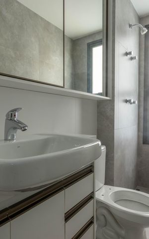 Apartamento à venda com 63m², 2 quartos e 2 vagas Apartamento à venda com 63m², 2 quartos e 2 vagasBanheiro
