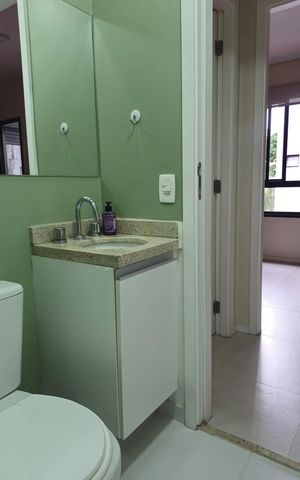 Apartamento à venda com 50m², 2 quartos e 1 vaga Apartamento à venda com 50m², 2 quartos e 1 vagaBanheiro