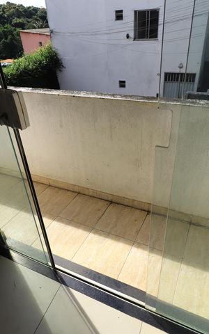 Casa para alugar com 59m², 2 quartos e sem vagaVaranda da sala