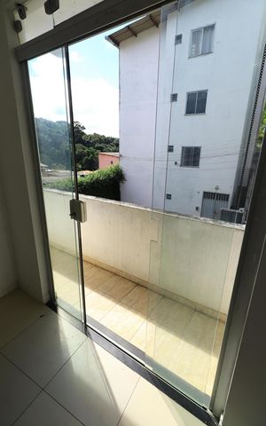 Casa para alugar com 59m², 2 quartos e sem vagaVaranda da sala