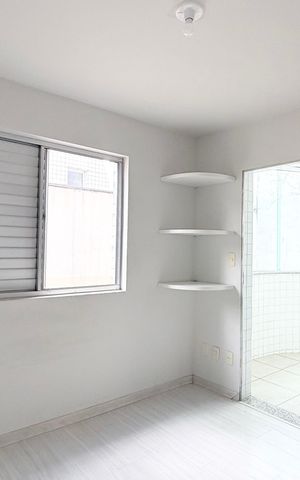 Apartamento à venda com 98m², 3 quartos e 2 vagasQuarto 3