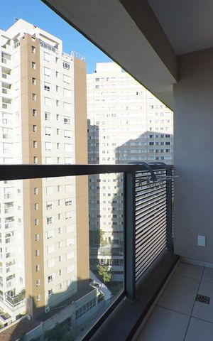 Studio para alugar com 23m², 1 quarto e sem vagaVaranda