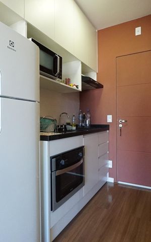 Studio para alugar com 23m², 1 quarto e sem vagaCozinha