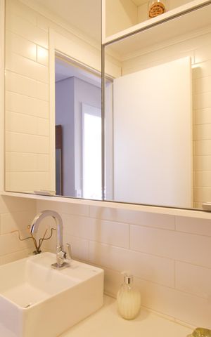 Apartamento à venda com 58m², 2 quartos e 1 vaga Apartamento à venda com 58m², 2 quartos e 1 vagaBanheiro