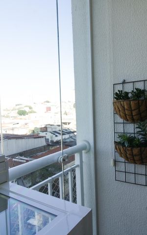 Apartamento à venda com 58m², 2 quartos e 1 vaga Apartamento à venda com 58m², 2 quartos e 1 vagaVaranda