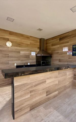 Apartamento para alugar com 44m², 2 quartos e 1 vaga Apartamento para alugar com 44m², 2 quartos e 1 vagaÁrea comum - Churrasqueira