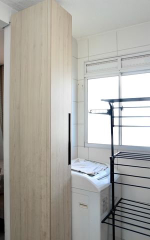 Apartamento para alugar com 44m², 2 quartos e 1 vaga Apartamento para alugar com 44m², 2 quartos e 1 vagaCozinha e Área de Serviço