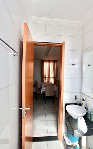 Apartamento para alugar com 44m², 2 quartos e 1 vaga Apartamento para alugar com 44m², 2 quartos e 1 vagaBanheiro Social