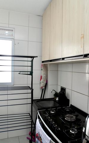 Apartamento para alugar com 44m², 2 quartos e 1 vaga Apartamento para alugar com 44m², 2 quartos e 1 vagaCozinha e Área de Serviço