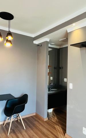 Apartamento à venda com 35m², 1 quarto e 1 vaga