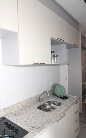 Apartamento para alugar com 49m², 2 quartos e sem vagaSala / Cozinha