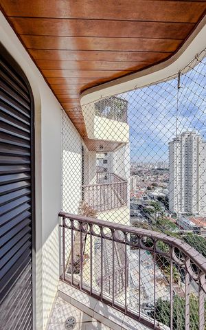 Apartamento para alugar com 158m², 4 quartos e 4 vagasVaranda da Suíte 3