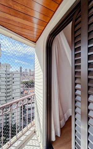 Apartamento para alugar com 158m², 4 quartos e 4 vagasVaranda da Suíte 3