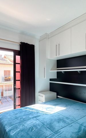 Casa de condomínio à venda com 109m², 3 quartos e 2 vagas Casa de condomínio à venda com 109m², 3 quartos e 2 vagasQuarto 2