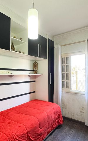 Casa de condomínio à venda com 109m², 3 quartos e 2 vagas Casa de condomínio à venda com 109m², 3 quartos e 2 vagasQuarto 1
