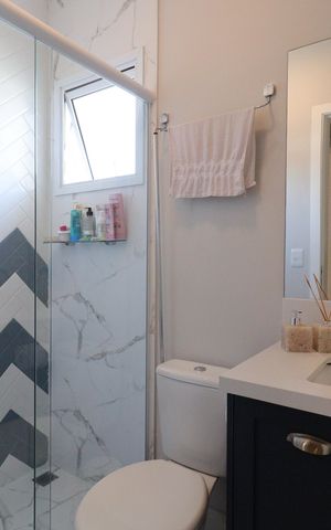 Casa à venda com 105m², 3 quartos e 2 vagasBanheiro