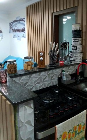 Apartamento à venda com 52m², 2 quartos e sem vagaCozinha