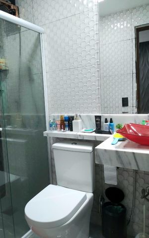 Apartamento à venda com 52m², 2 quartos e sem vagaBanheiro 