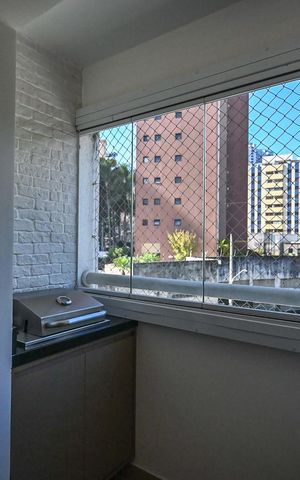 Apartamento à venda com 50m², 1 quarto e 1 vagaVarandav