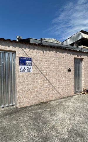 Casa para alugar com 15m², 1 quarto e sem vagaFachada + placa