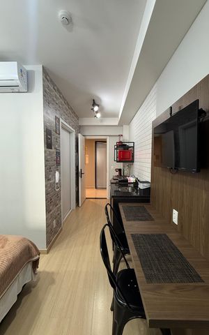 Apartamento para alugar com 24m², 1 quarto e sem vaga