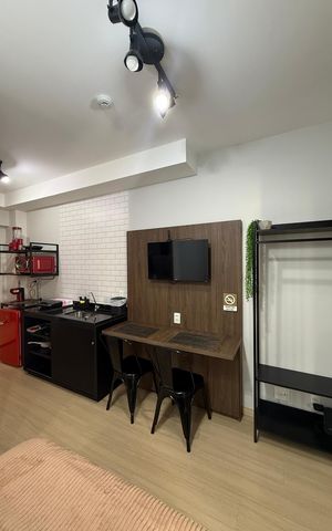 Apartamento para alugar com 24m², 1 quarto e sem vaga