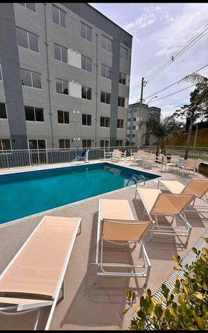 Apartamento para alugar com 37m², 2 quartos e 1 vaga