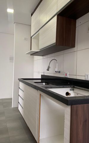 Apartamento para alugar com 57m², 2 quartos e 1 vaga Apartamento para alugar com 57m², 2 quartos e 1 vagaCozinha - Área de Serviço